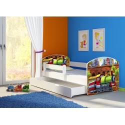 Otroška postelja 4kids Yummy Vlak